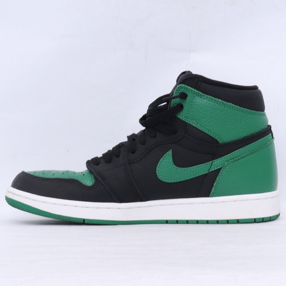 NIKE Air Jordan 1 Retro High OG Green Sneakers Size 27.5cm