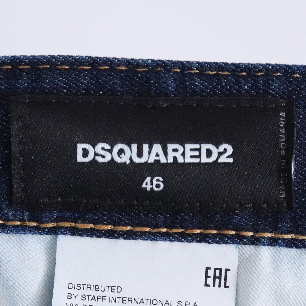 DSQUARED2 21AW SKATER JEAN Denim Indigo Size 46