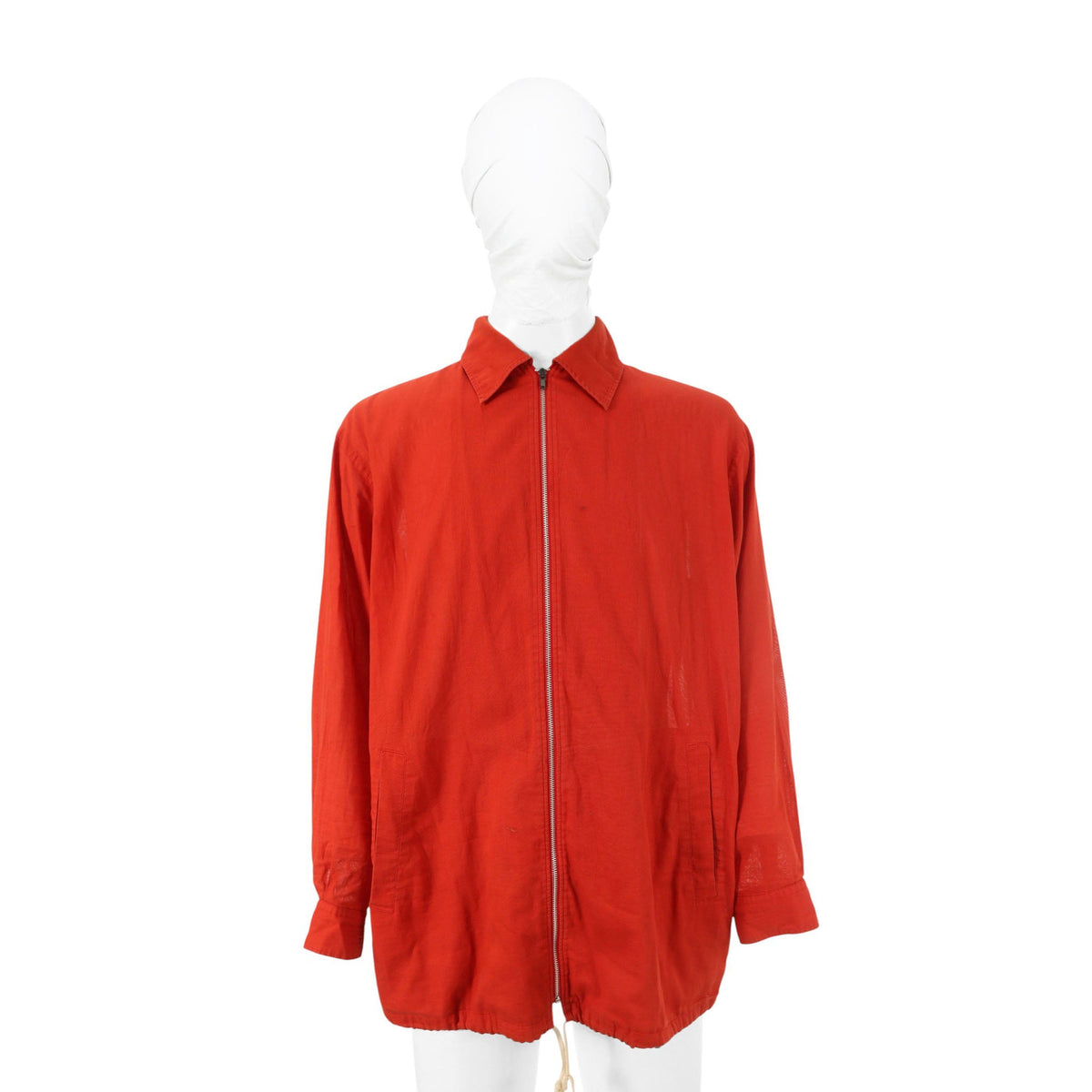 COMME des GARCONS Red Cotton Long Sleeve T-Shirt