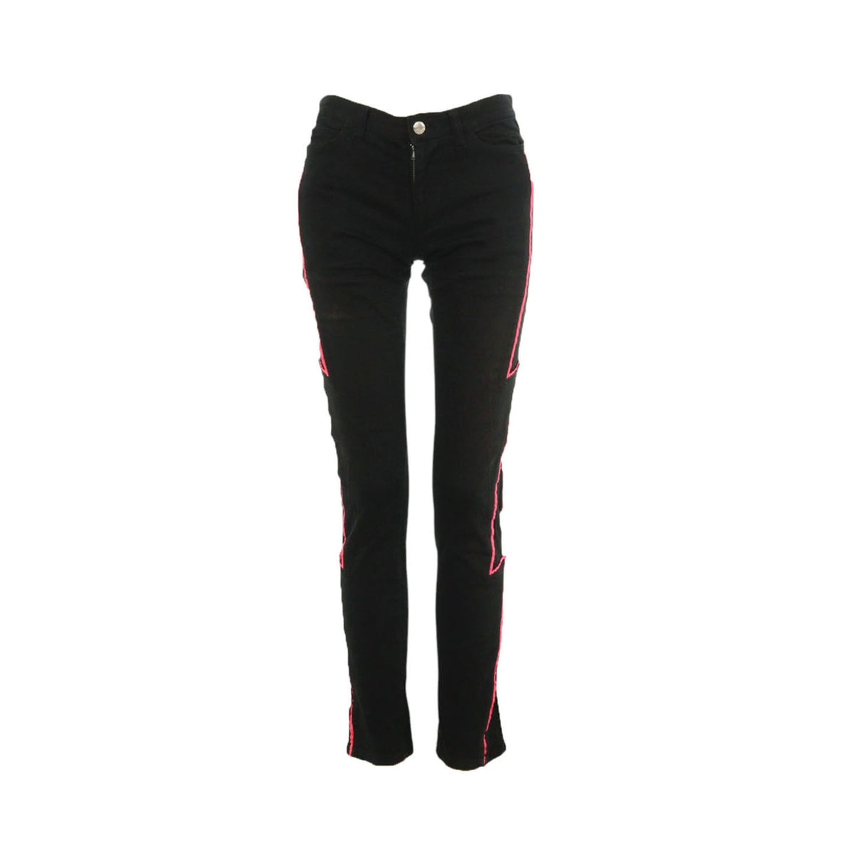 UNDERCOVER 2001 S/S Black Pink Cotton Pants Size M