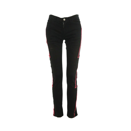 UNDERCOVER 2001 S/S Black Pink Cotton Pants Size M