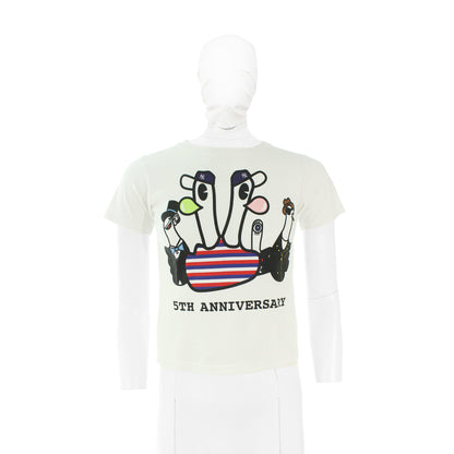 NUMBER (N)INE 2002 S/S 5th Anniv. White Long Sleeve Shirt Size 1