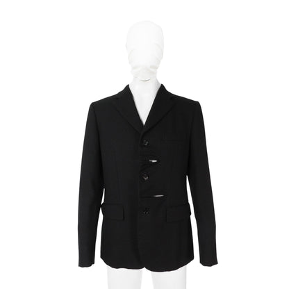 COMME des GARCONS 2016 A/W Black Wool Mohair Jacket Size M