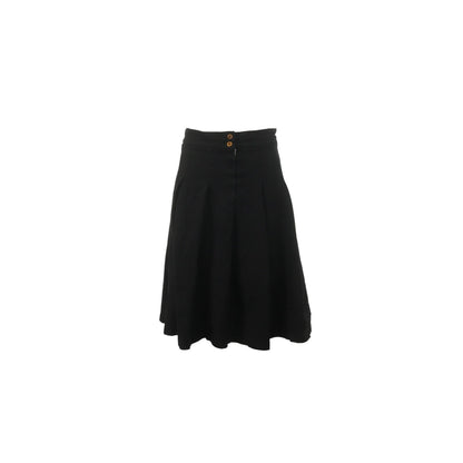 COMME des GARCONS Black Polyester Skirt Size XS