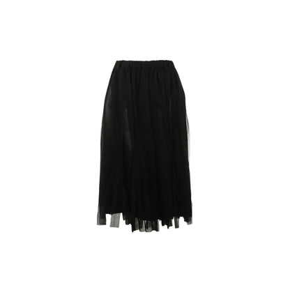 COMME des GARCONS 2022 S/S Black Polyester Skirt Size XS
