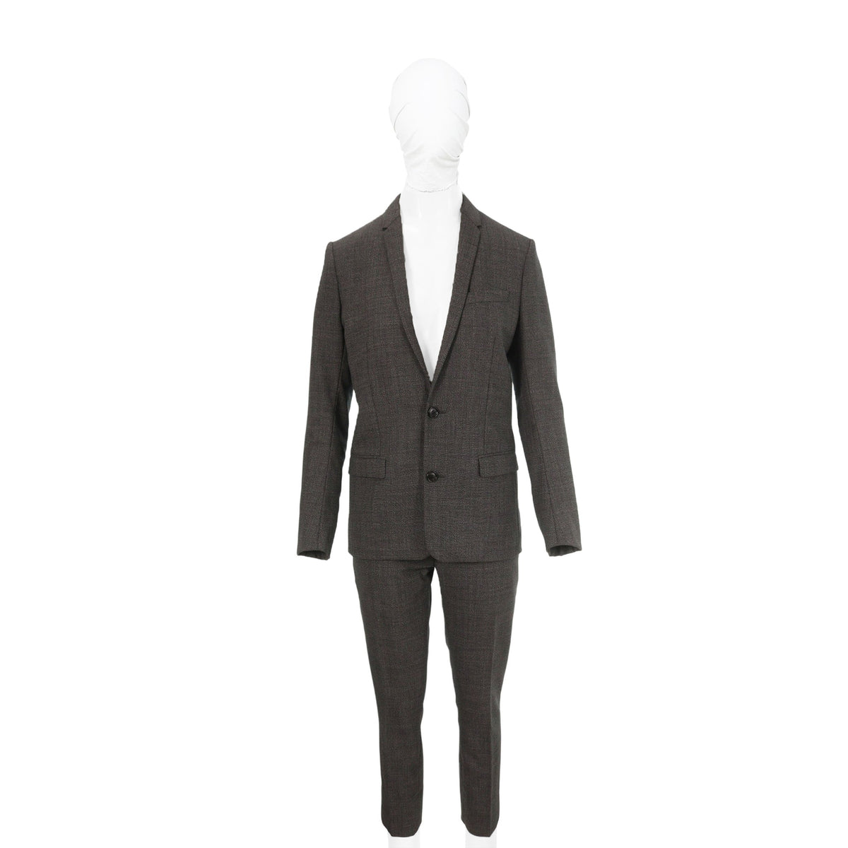 DiorHOMME Gray Wool Jacket Size 44