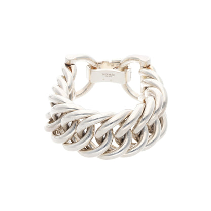 Hermes HERMÈS Silver 925 Bracelet Size 11LINK