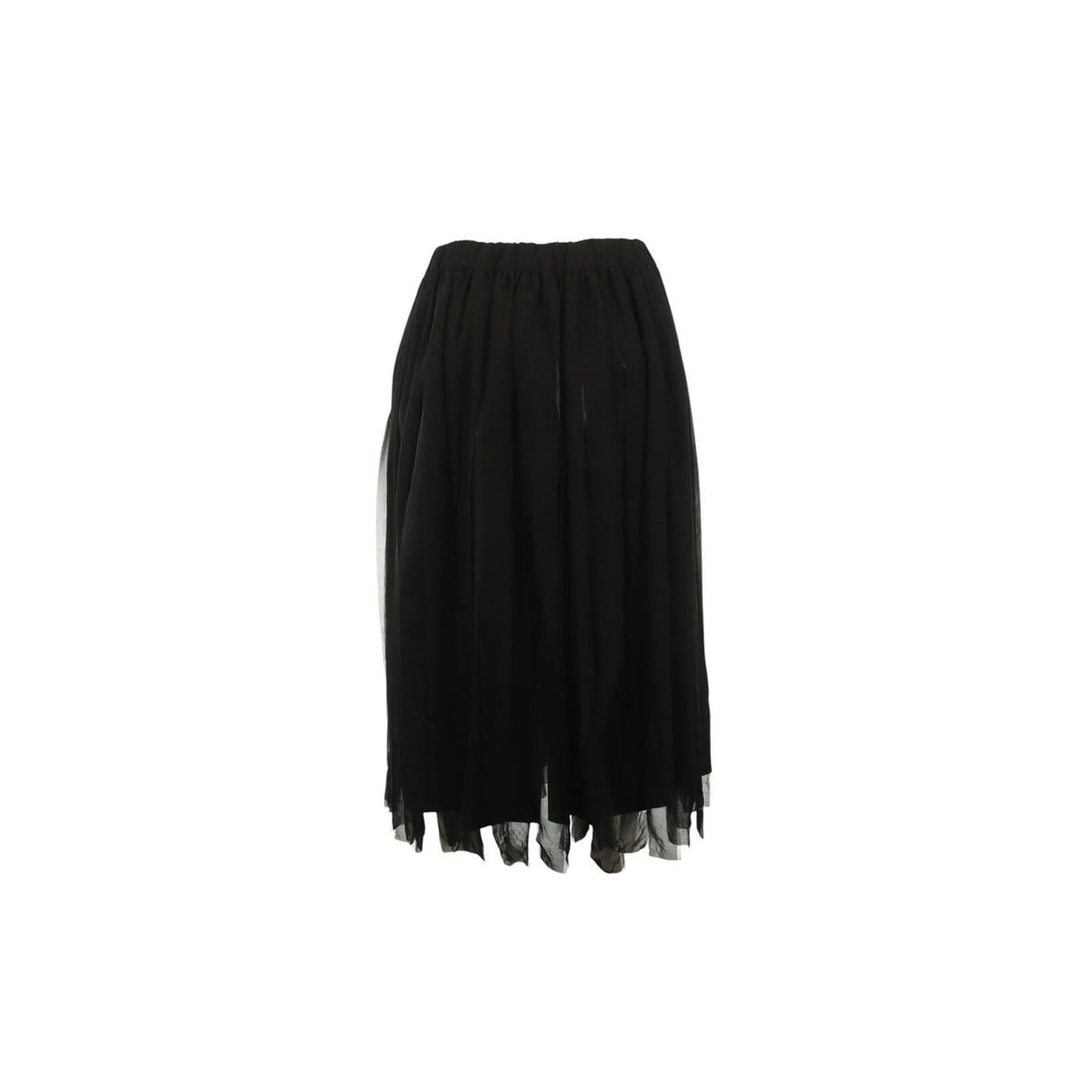 COMME des GARCONS 2022 S/S Black Polyester Skirt Size XS