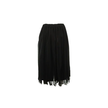 COMME des GARCONS 2022 S/S Black Polyester Skirt Size XS
