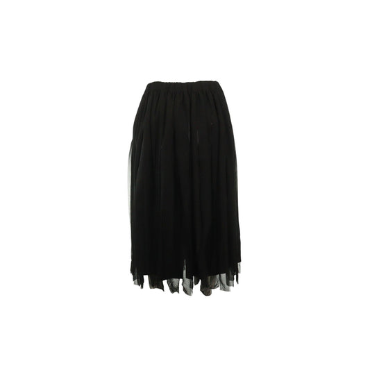 COMME des GARCONS 2022 S/S Black Polyester Skirt Size XS