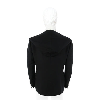 Jean Paul Gaultier Wool Jacket Black Size 44