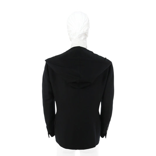 Jean Paul Gaultier Wool Jacket Black Size 44