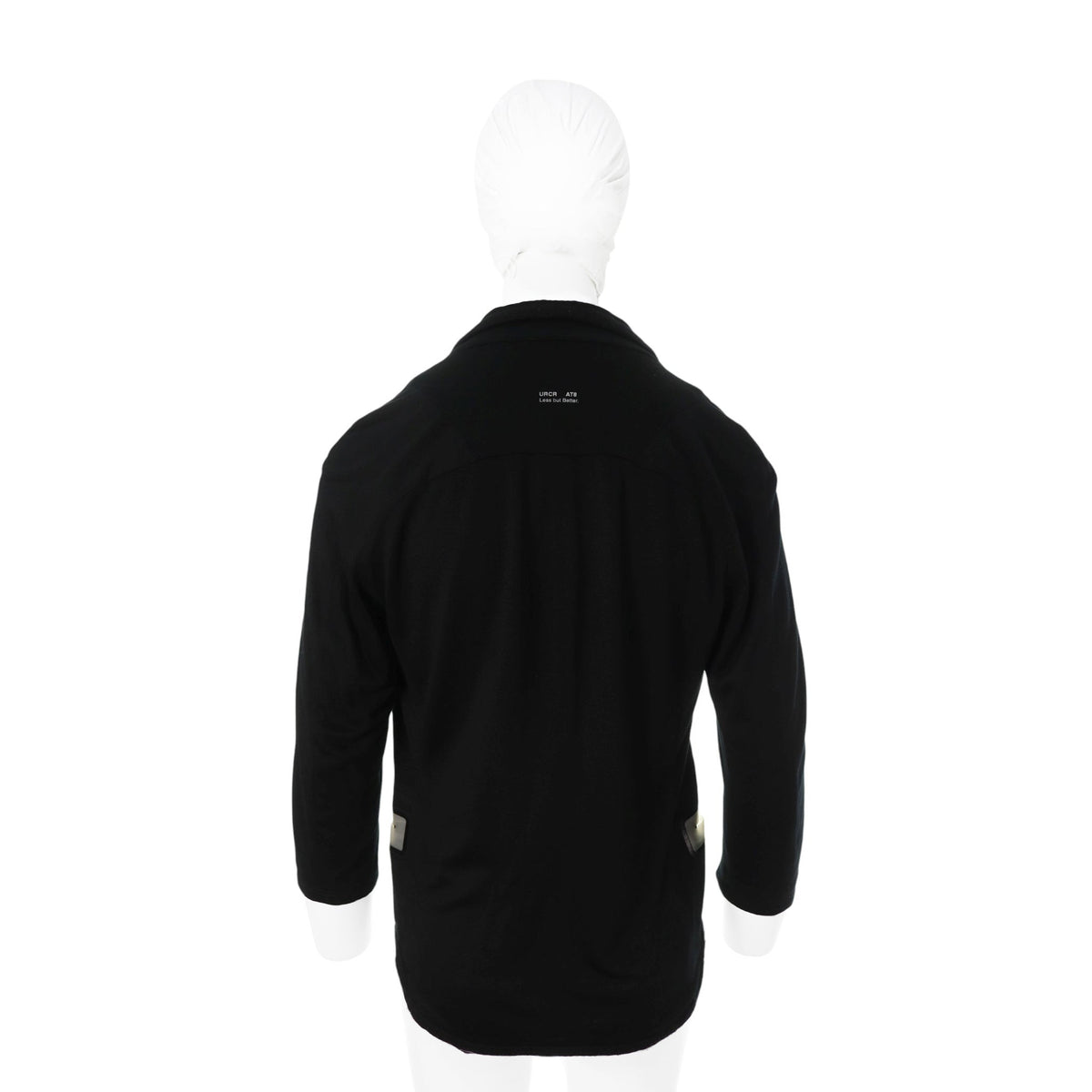 UNDERCOVER 2010SS Black Poly Blend Jacket Size 1