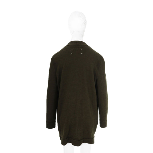 Maison Martin Margiela 2008AW Wool Sweater Dark Green Size M