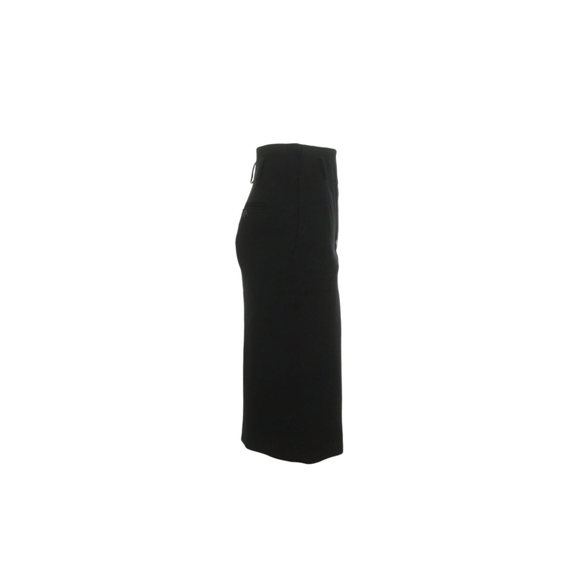 Hermes HERMÈS by Martin Margiela Black Wool Skirt Size 34