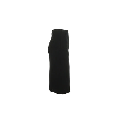Hermes HERMÈS by Martin Margiela Black Wool Skirt Size 34