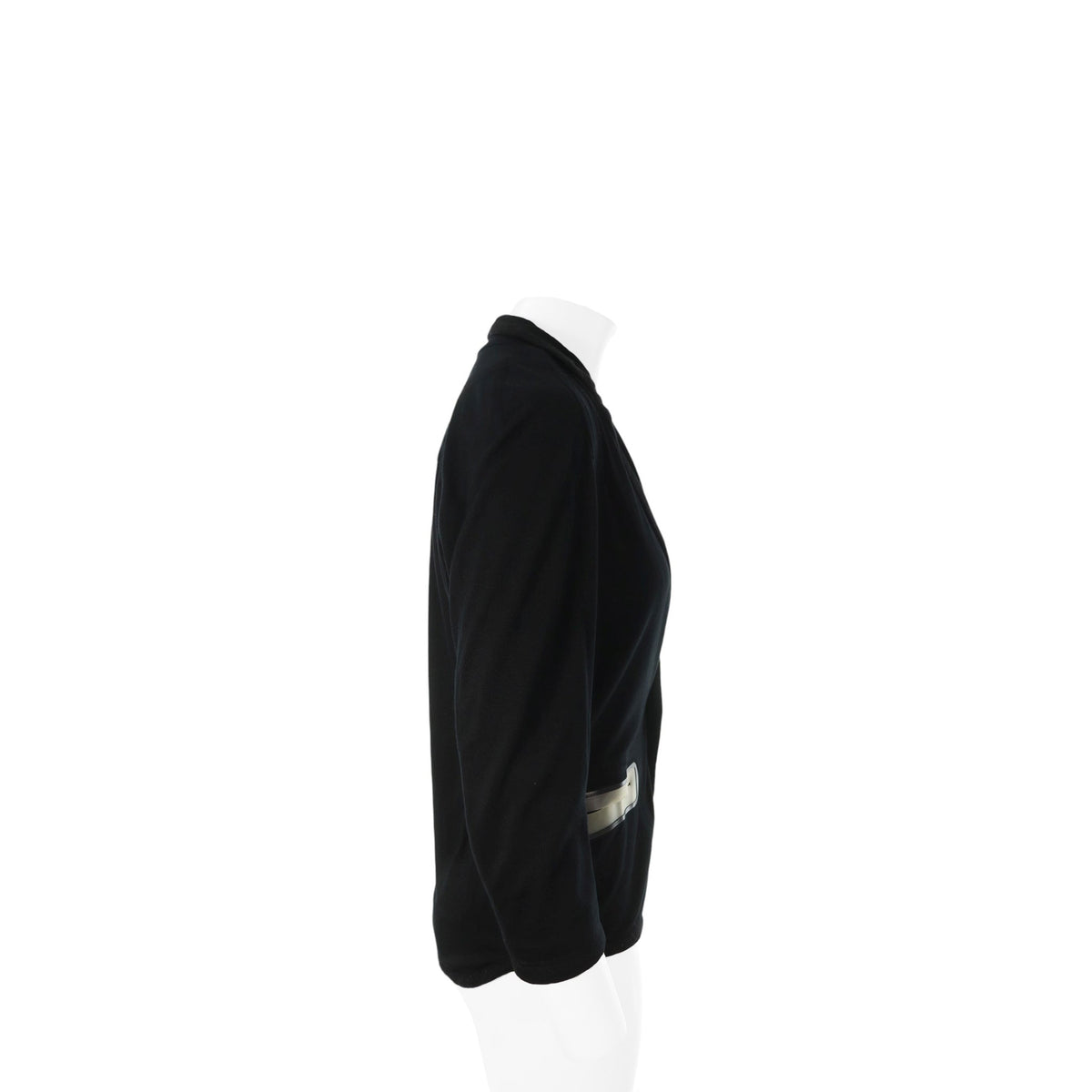 UNDERCOVER 2010SS Black Poly Blend Jacket Size 1