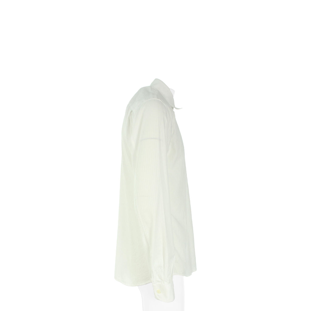 Helmut Lang White Cotton Long Sleeve Shirt