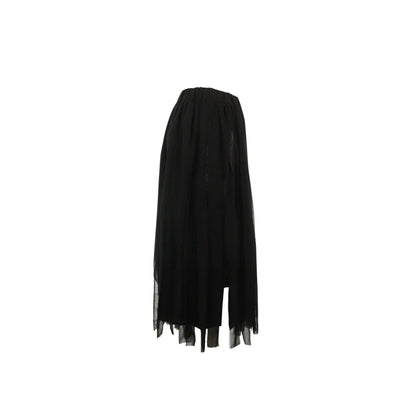 COMME des GARCONS 2022 S/S Black Polyester Skirt Size XS