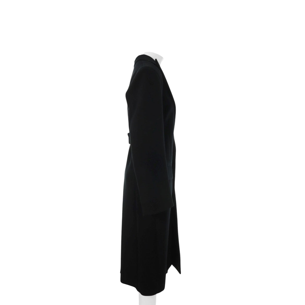 Celine CÉLINE by Phoebe Philo Silk Blend Coat Black Size 36