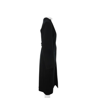 Celine CÉLINE by Phoebe Philo Silk Blend Coat Black Size 36