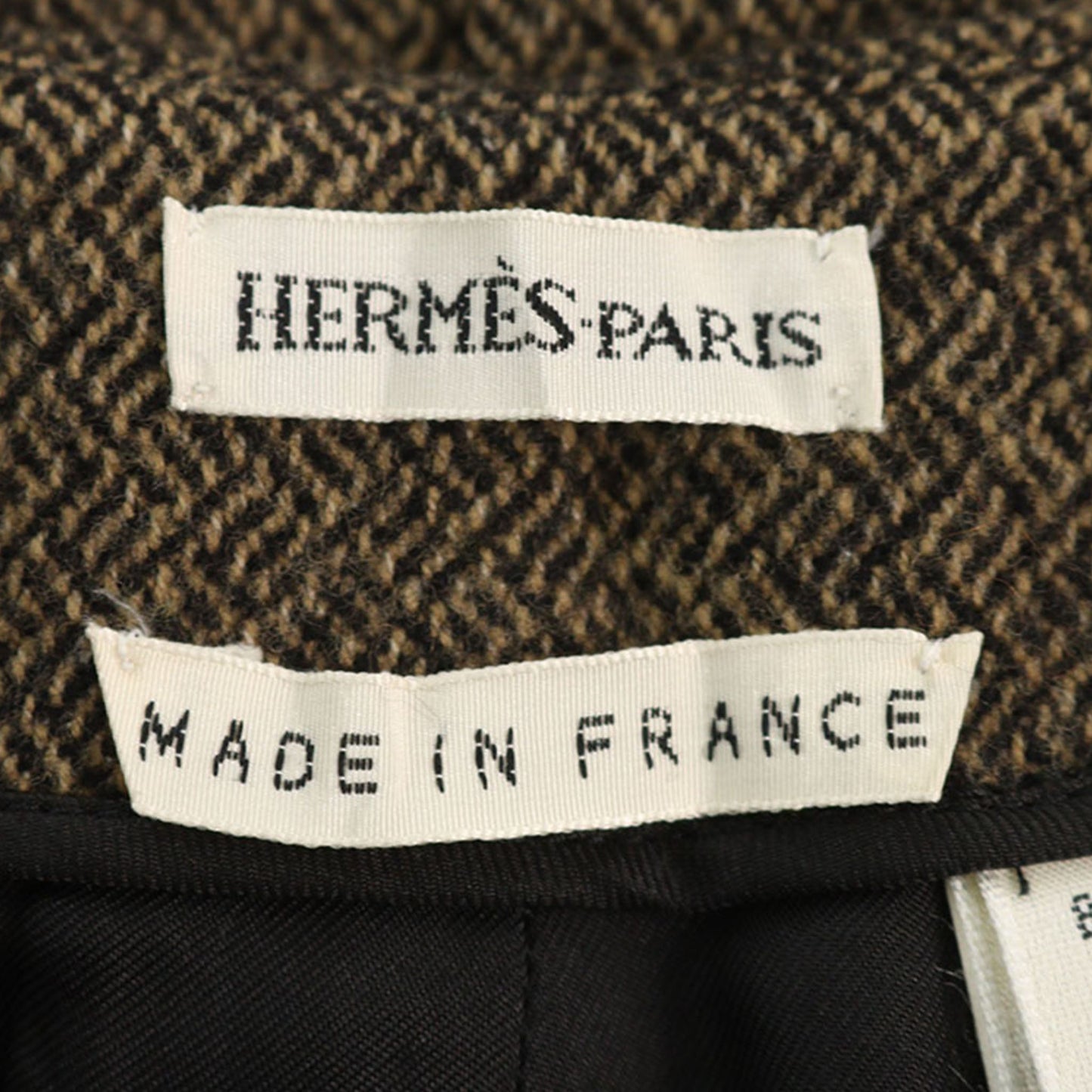 Hermes HERMÈS by Martin Margiela Wool Cashmere Skirt Size 34
