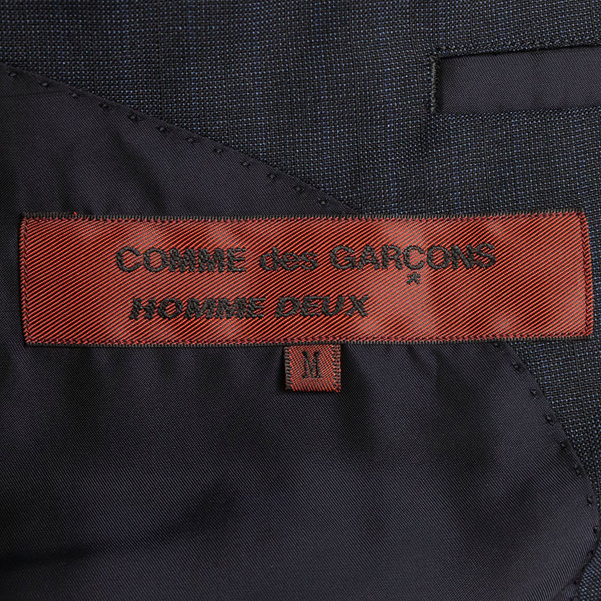 COMME des GARCONS 2003 S/S Navy Wool Jacket Size M