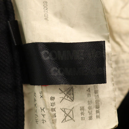 COMME des GARCONS Black Polyester Skirt Size XS