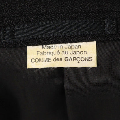 COMME des GARCONS 2016 A/W Black Wool Mohair Jacket Size M
