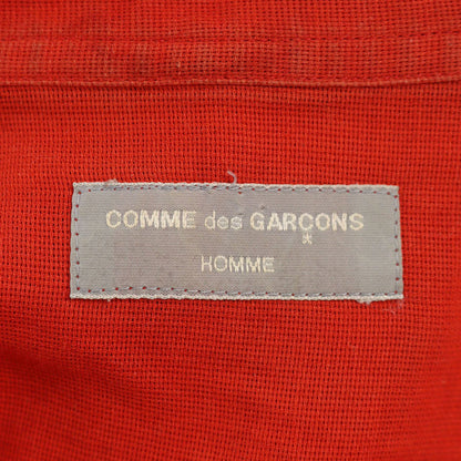 COMME des GARCONS Red Cotton Long Sleeve T-Shirt