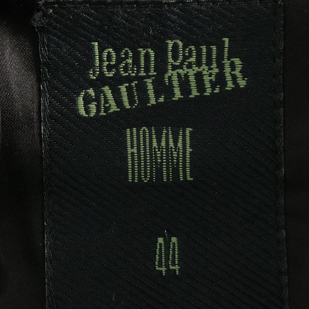 Jean Paul Gaultier Wool Jacket Black Size 44