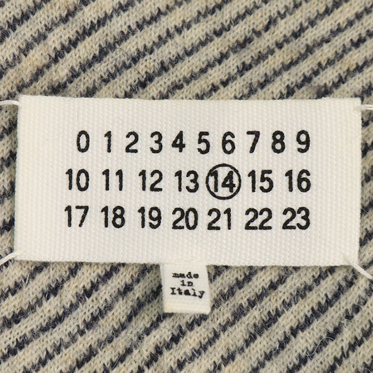 Maison Martin Margiela 2012 A/W Navy Wool Blend Sweater