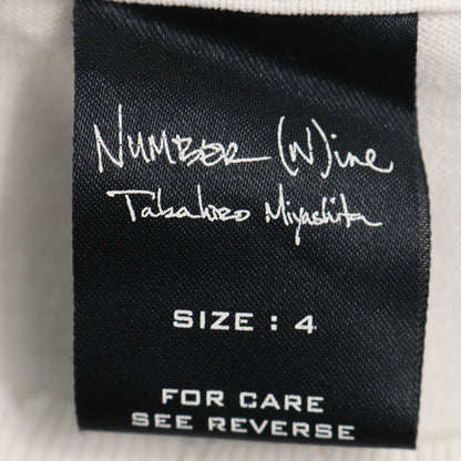 NUMBER (N)INE Multi Cotton T-Shirt Size 4