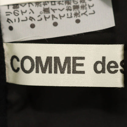 COMME des GARCONS 1988 Black Wool Skirt Size M