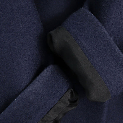 Celine CÉLINE by Phoebe Philo Wool Silk Coat Navy Size 42