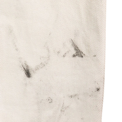 Helmut Lang White Blue Jeans