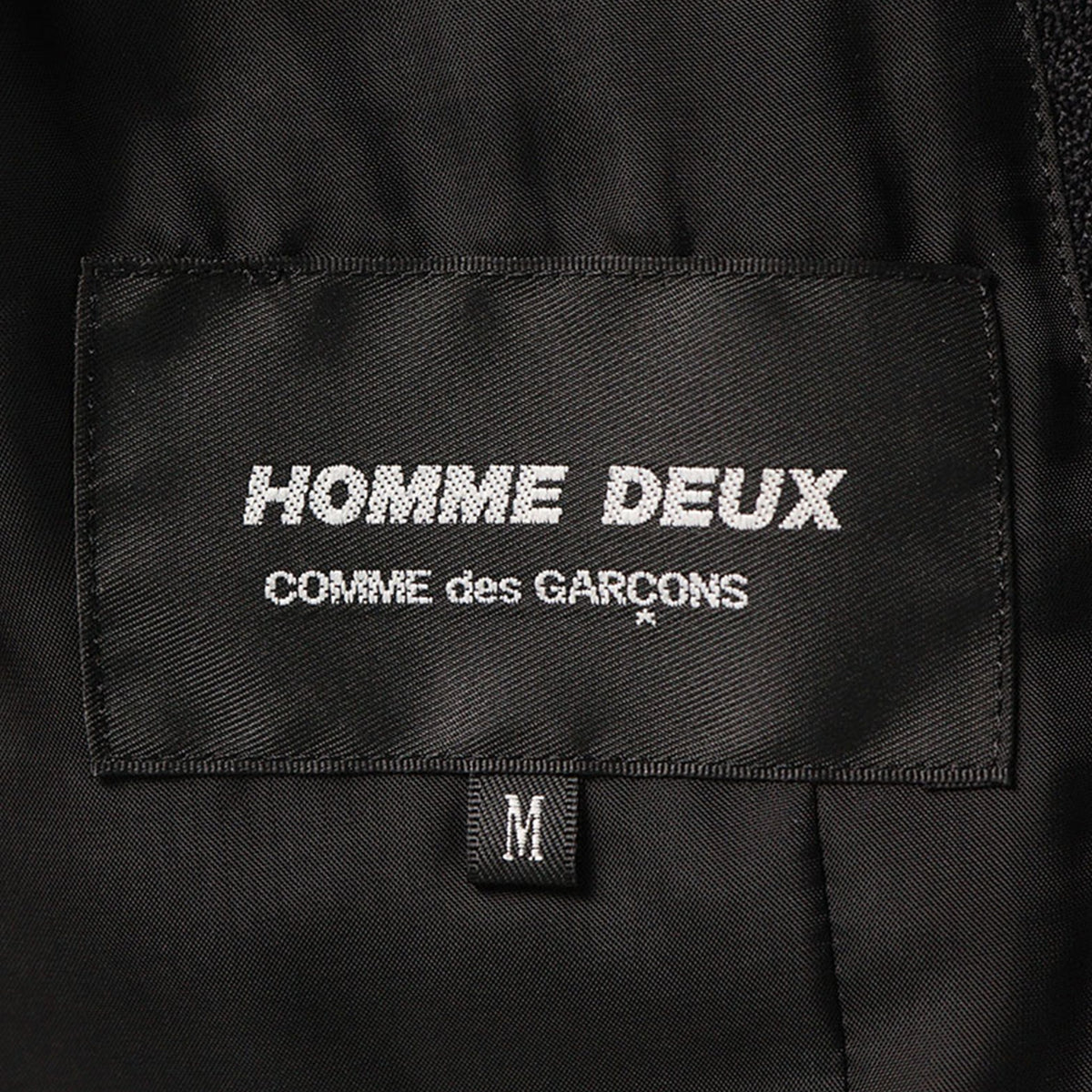 COMME des GARCONS 2016 A/W Black Wool Mohair Jacket Size M