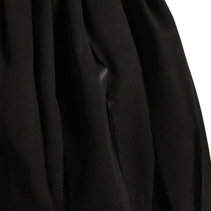 COMME des GARCONS 2022 S/S Black Polyester Skirt Size XS