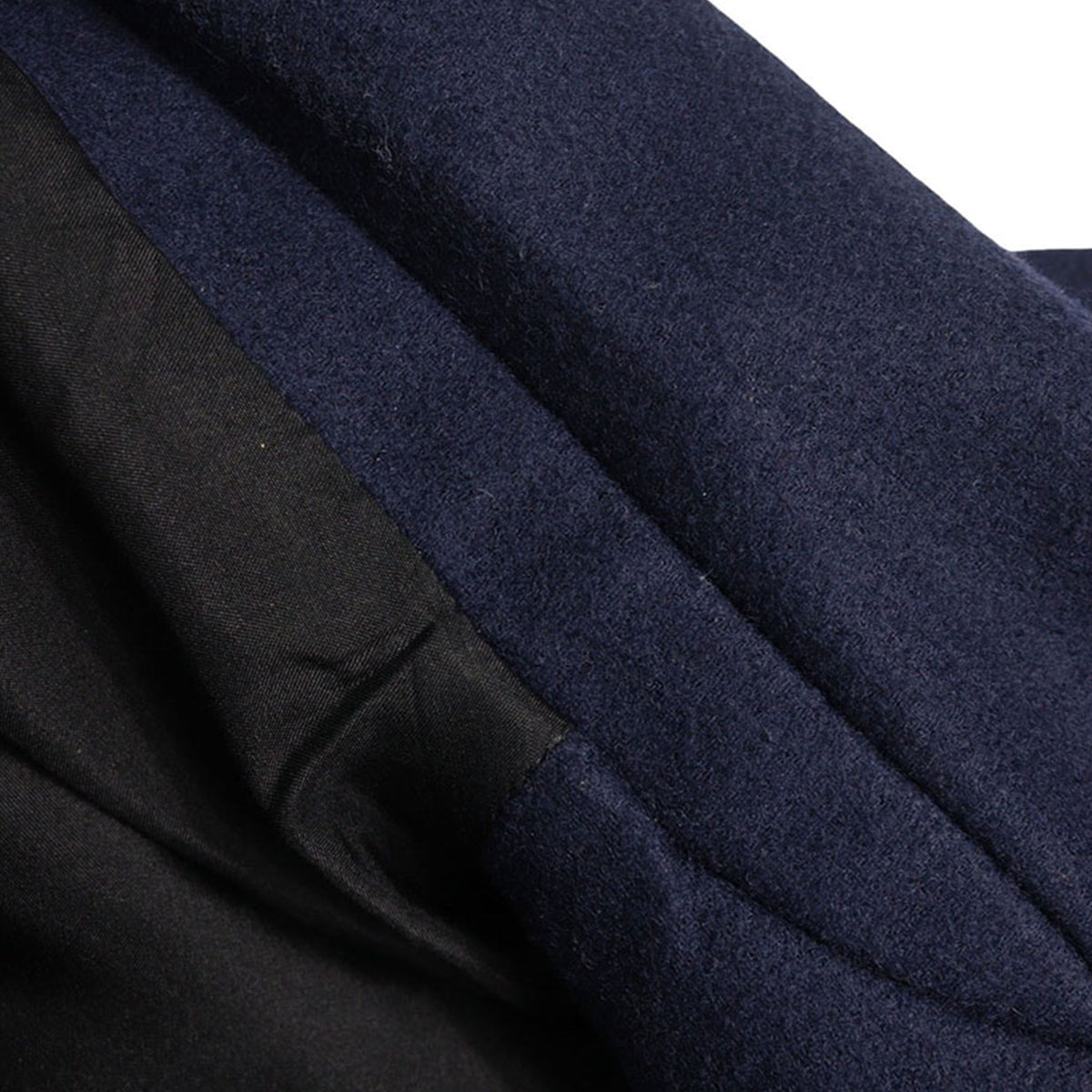 Celine CÉLINE by Phoebe Philo Wool Silk Coat Navy Size 42