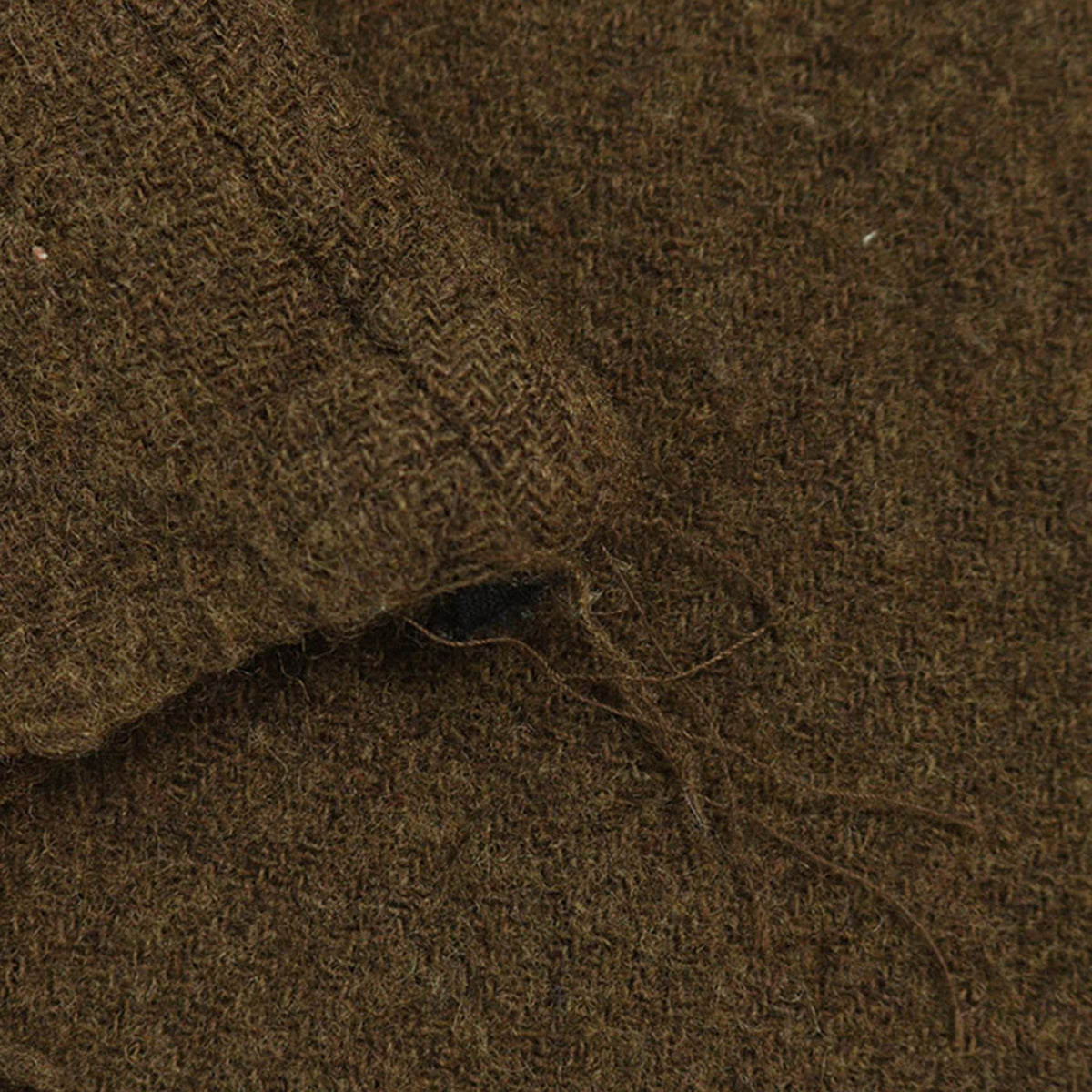 COMME des GARCONS 1994 A/W Brown Wool Blend Dress Size S