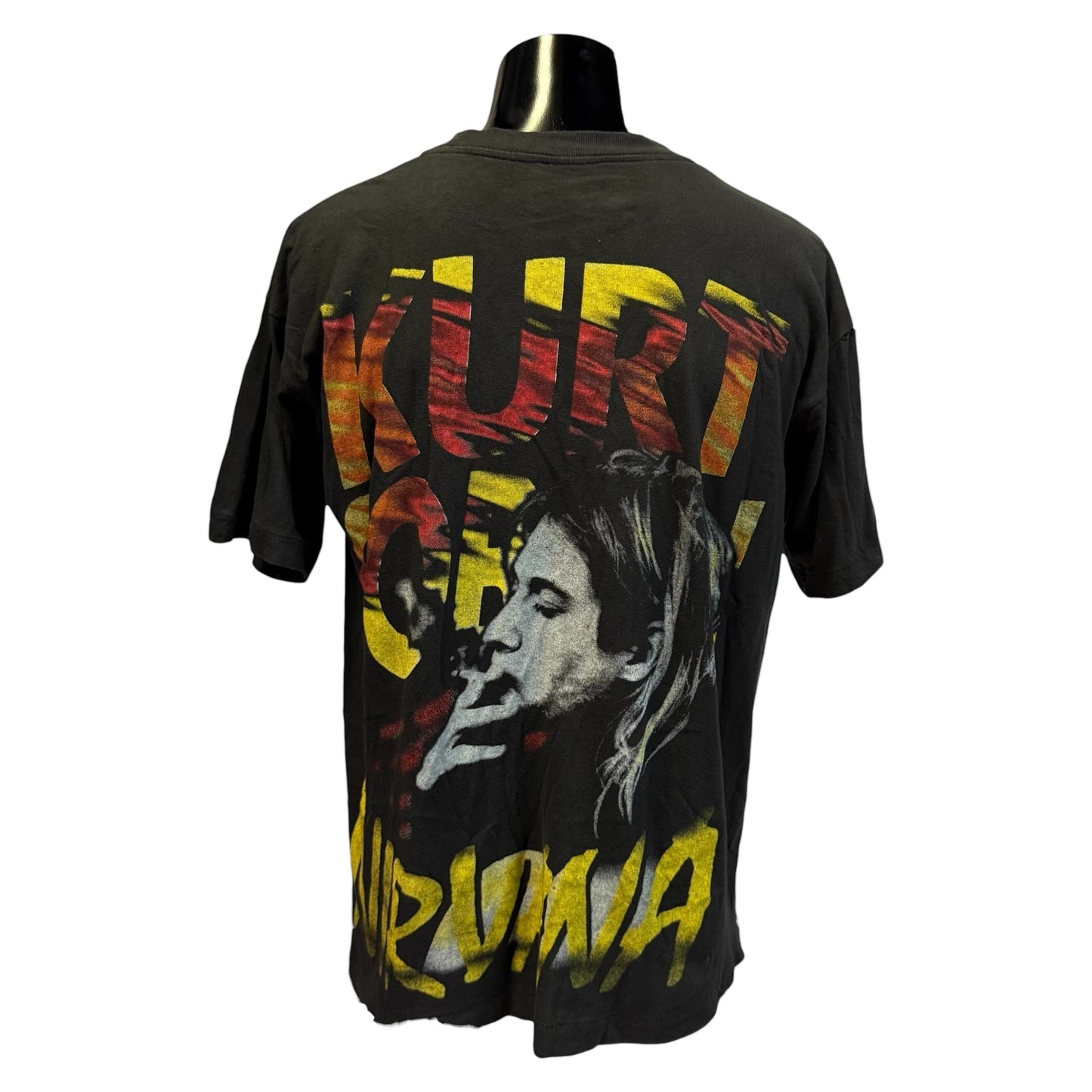 KURT COBAIN 90s NIRVANA T-Shirt Size L