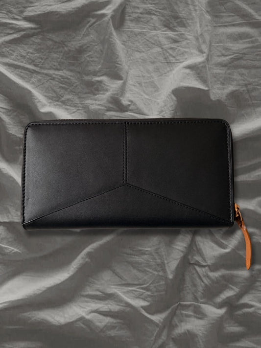 Dries Van Noten AW18 Leather Y-Stitch ONE SIZE Wallet Size ONE SIZE