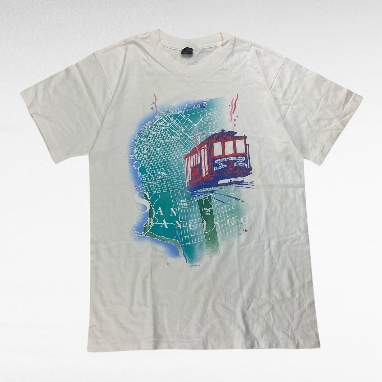 Anvil 80s Short Sleeve T-Shirt White Size L