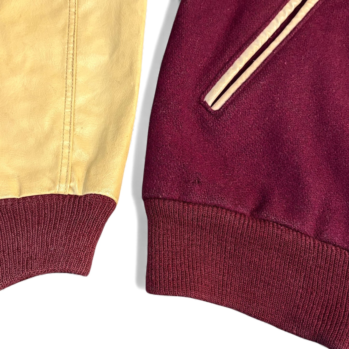 Vintage 60s Champion CMU Red Varsity Jacket Size M