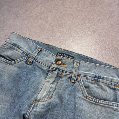 Dolce & Gabbana Blue Pants