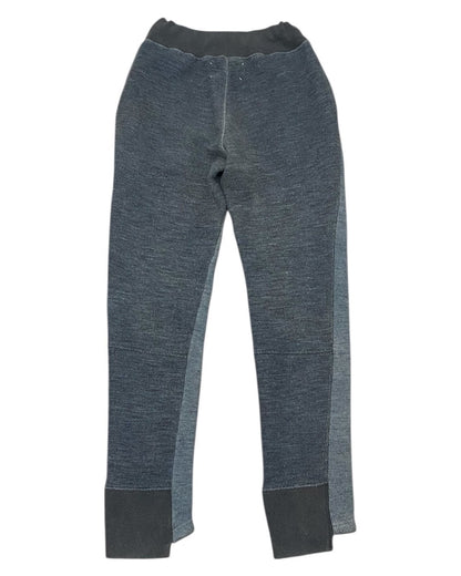 Maison Margiela Gray Knit Split Hem Sweatpants