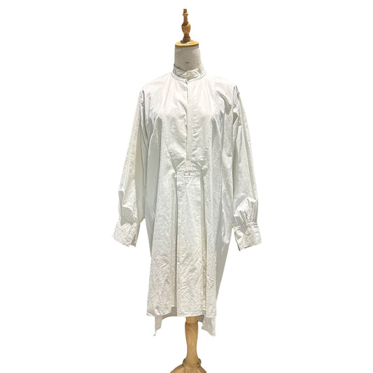 Euro vintage 20s-40s Antique Smock Dress White Size FREE