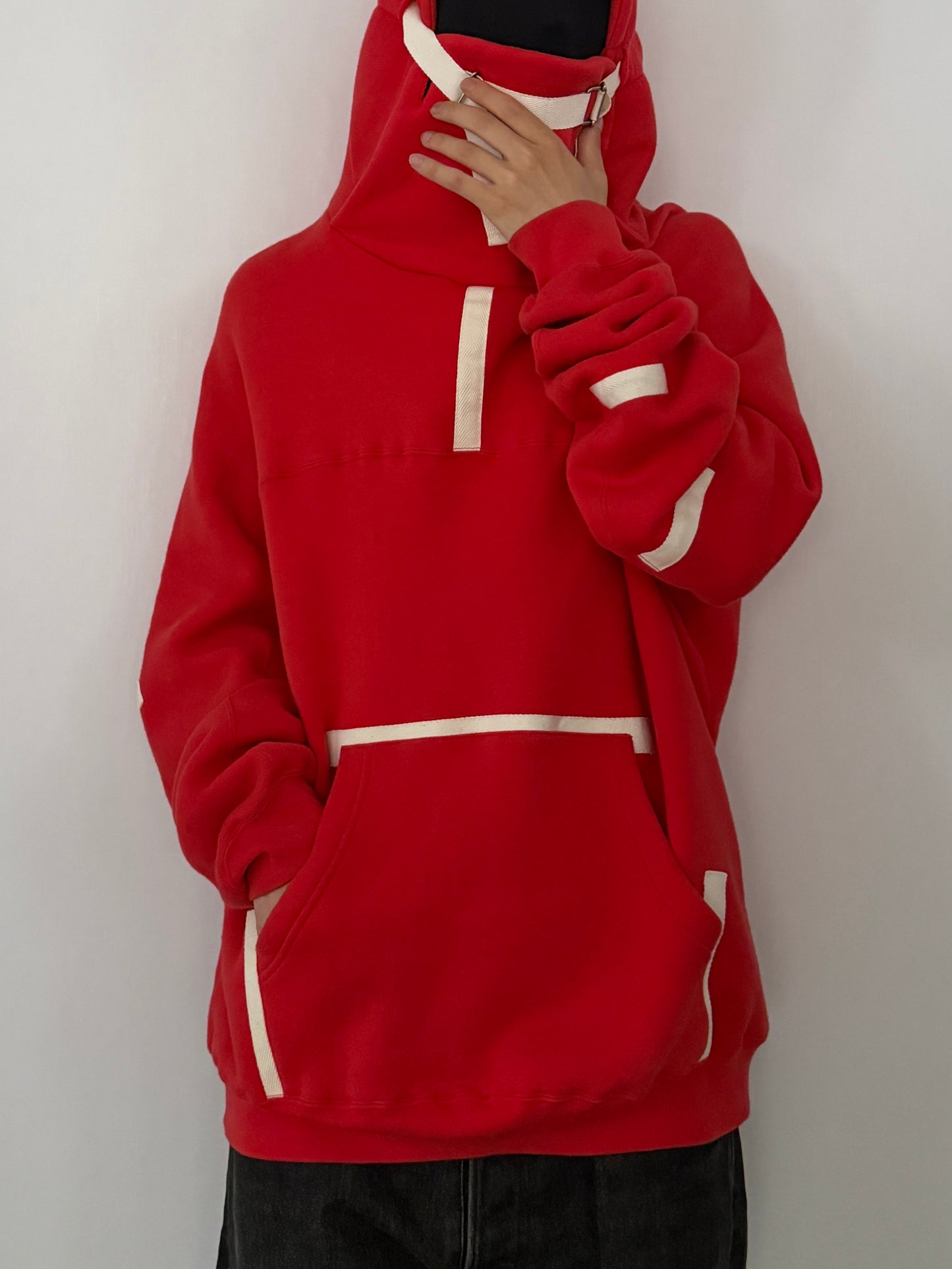 PHINGERIN Gimmick Hoodie Red Size L
