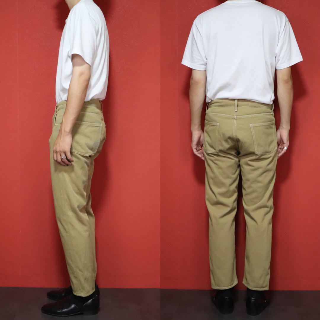 Comme des Garcons HOMME 15SS Dyed Nylon Pants Beige Size XS