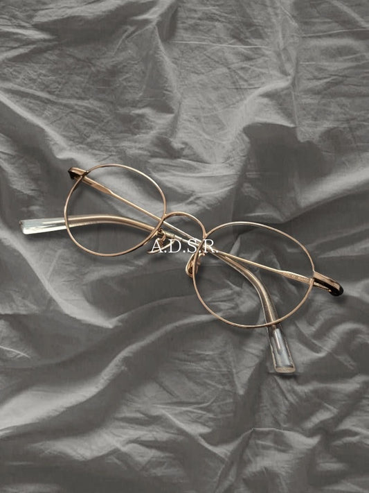 A.D.S.R. LOU Classic Gold Lt Yellow Lens Sunglasses Size ONE SIZE